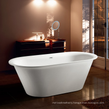 Professional Supplier Zhongshan FITO New Irregular Free Standing White Acrylic Bathtub